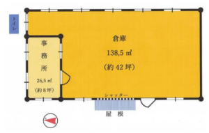 さいたま市岩槻区増長309　増長倉庫の画像
