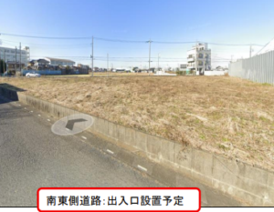 越谷市谷中町3-75-1　谷中町貸地