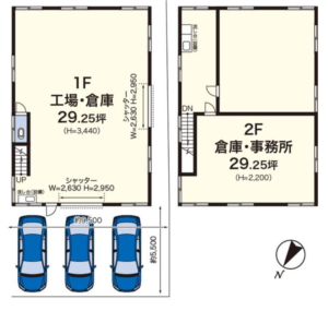 横浜市都筑区南山田町4239-3 南山田町4239貸工場・貸倉庫