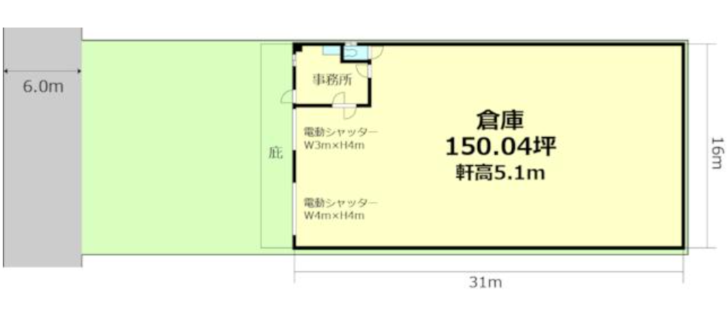 入間市宮寺4079-8 入間市宮寺倉庫の画像