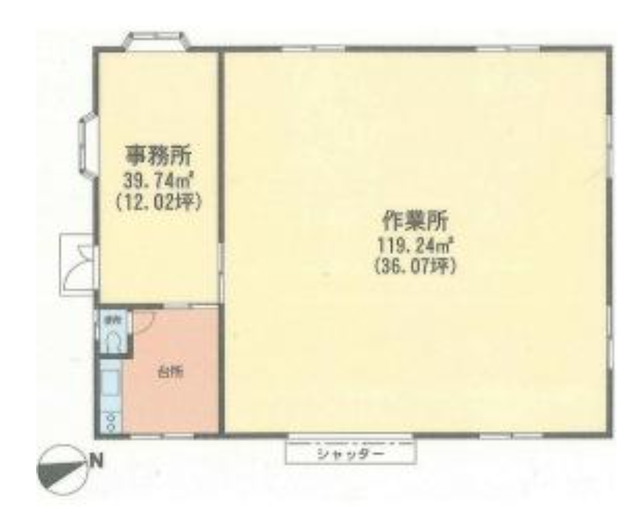 大網白里市南飯塚486-1 野中倉庫の画像