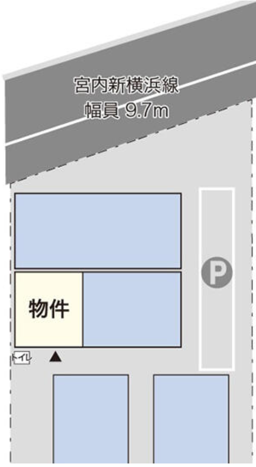 横浜市港北区新吉田東3-45-11 新吉田町3-45-11（Ｃ１）貸工場・倉庫