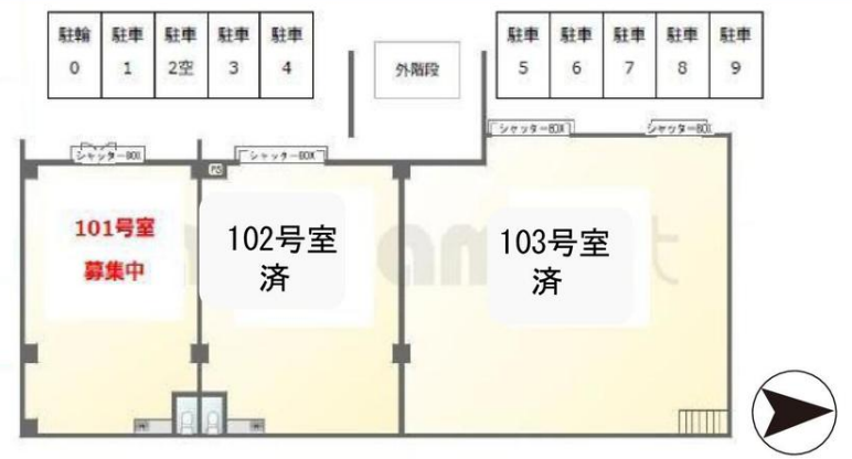 西東京市保谷町1-8 サンライズ関道101の画像