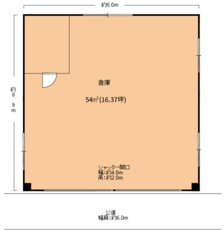 川崎市幸区東小倉22-41 ハイツはなぶさ貸倉庫の画像