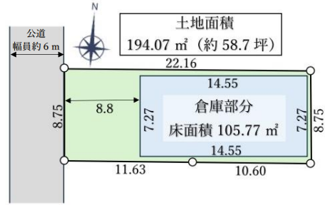 越谷市大成町7-31-4 越谷レイクタウン売倉庫の画像