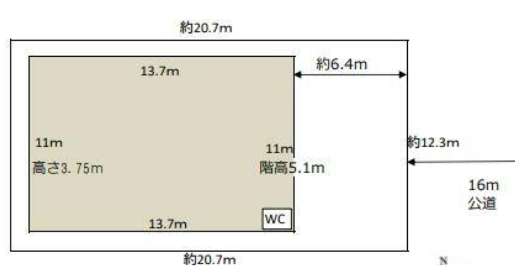 野田市岩名2-29-12 野田市岩名倉庫の画像