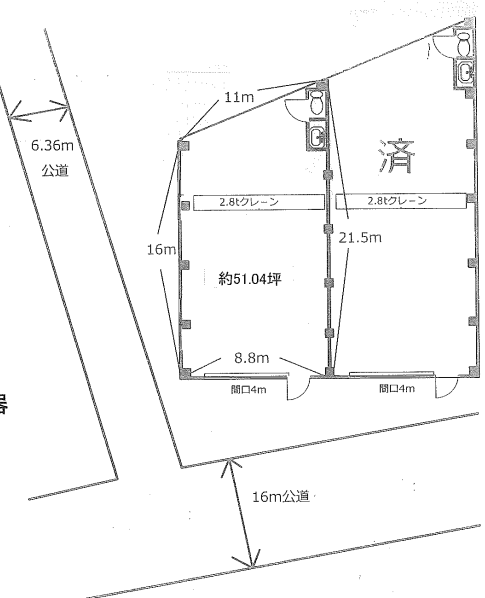 江戸川区中央3-6-12 冨田貸工場の画像