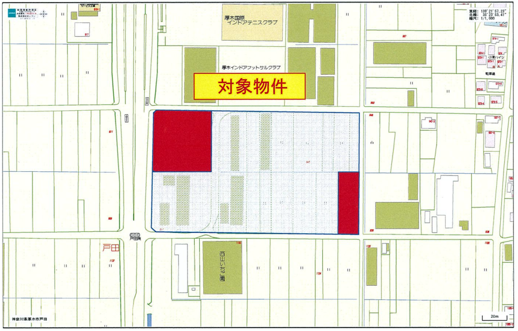 厚木市戸田911　建築条件付売地の画像