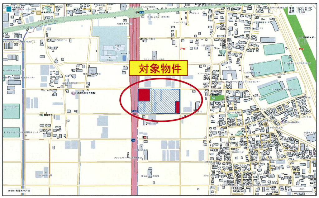 厚木市戸田911　建築条件付売地の画像