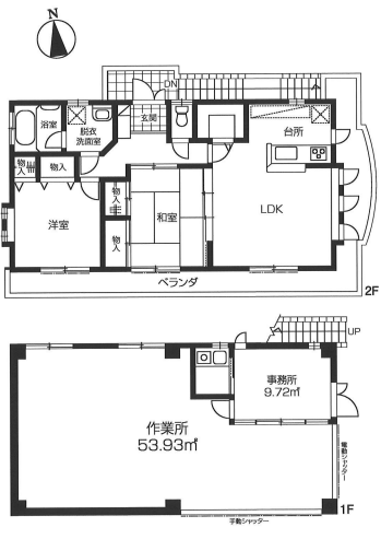 朝霞市膝折町3-4-47 朝霞売工場の画像