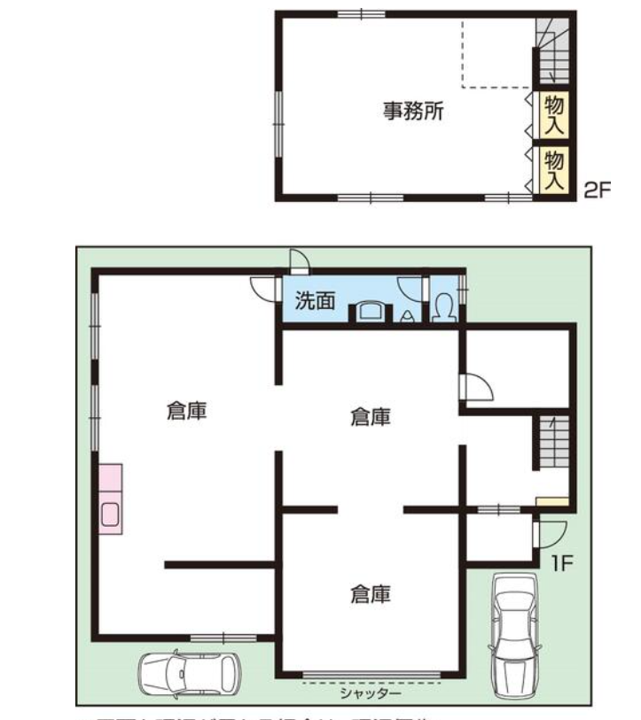 相模原市南区下溝781-6 原当⿇貸倉庫の画像