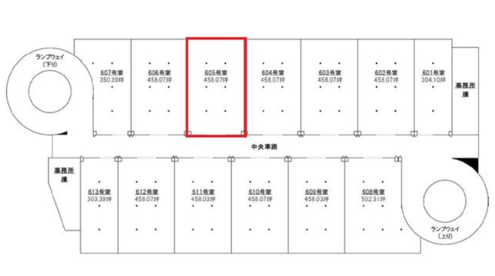 川崎市川崎区東扇島18-2 東扇島L倉庫605の画像