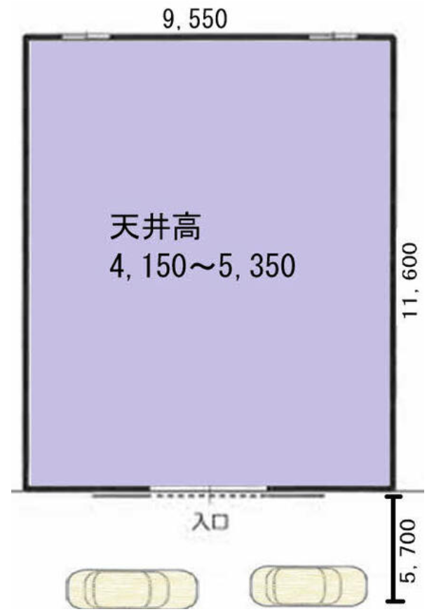 横浜市港北区綱島東5-7-3 港北区綱島東貸工場の画像