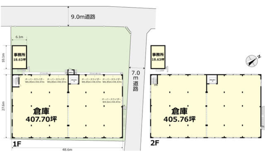 新座市野火止6-19-7 新座市野火止倉庫の画像