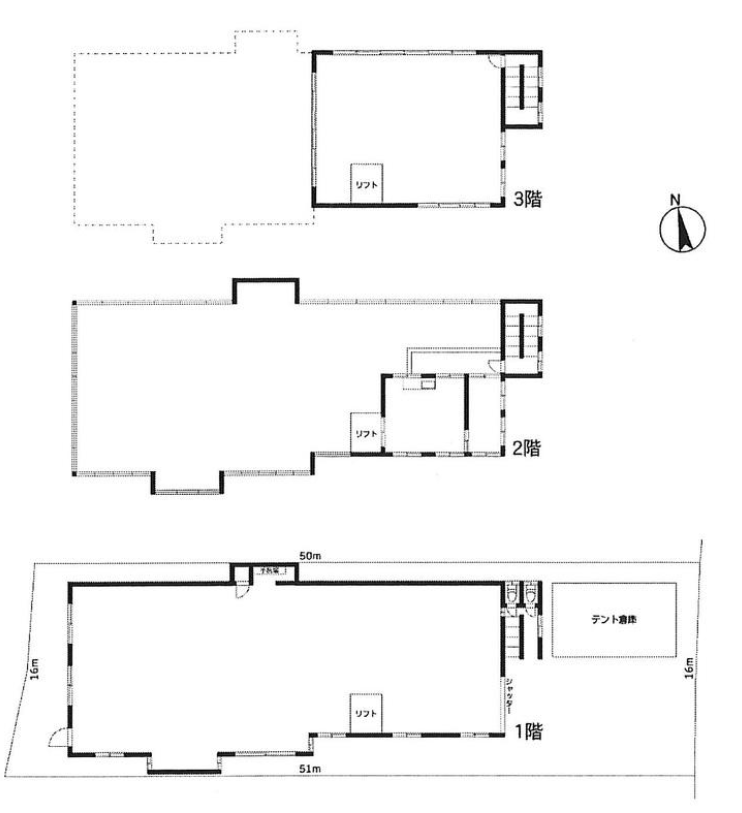 春日部市豊野町2-2-5 イトウ倉庫の画像