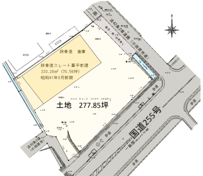 小田原市飯泉1000-1 鴨宮売倉庫の画像