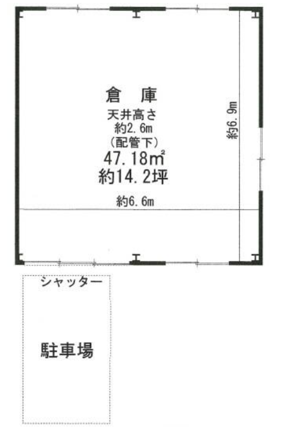 大田区石川町2-24 倉庫Ｍの画像