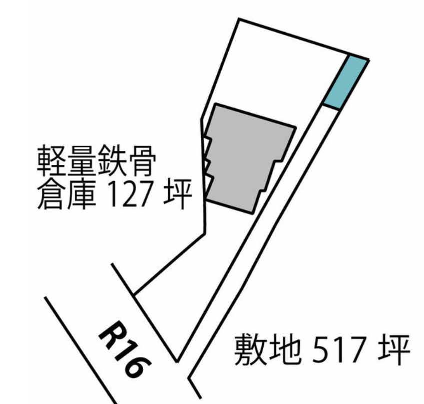 柏市藤ケ谷新田62-7 藤ヶ谷新田１６号倉庫の画像