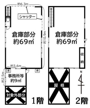 さいたま市桜区大字白鍬275-1 白鍬倉庫の画像