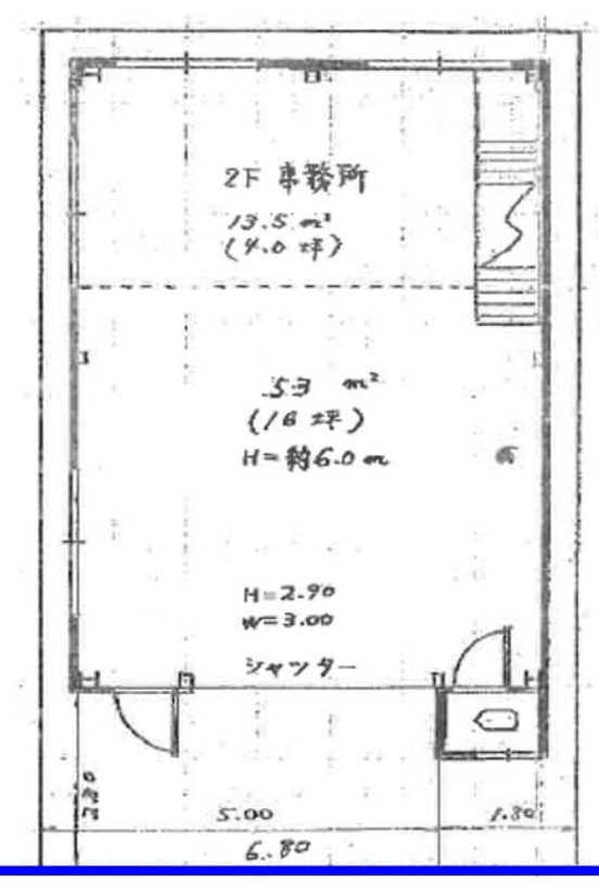川口市江戸3-34-13 江戸２０坪貸し倉庫