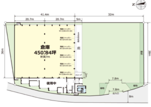 鶴ヶ島市大字藤金196-2 鶴ヶ島市藤金倉庫
