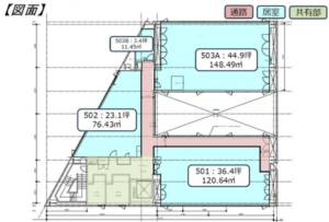 大田区池上8-4-12 ＴＥＲＲＡＤＡ ＢＩＺ ＳＴＯＲＡＧＥ池上501の画像