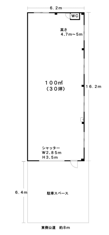 川口市三ツ和1-4-9 鈴木貸倉庫の画像