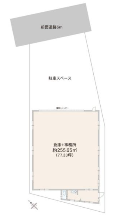 足立区加賀2-13-12 加賀2丁目浅香倉庫Bの画像