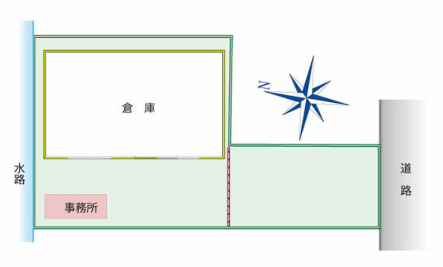 越谷市谷中町4-195-1 谷中倉庫Ⅱの画像