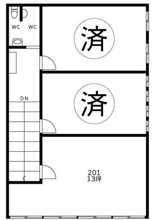 台東区柳橋1-27-3 第二平塚ビル201の画像