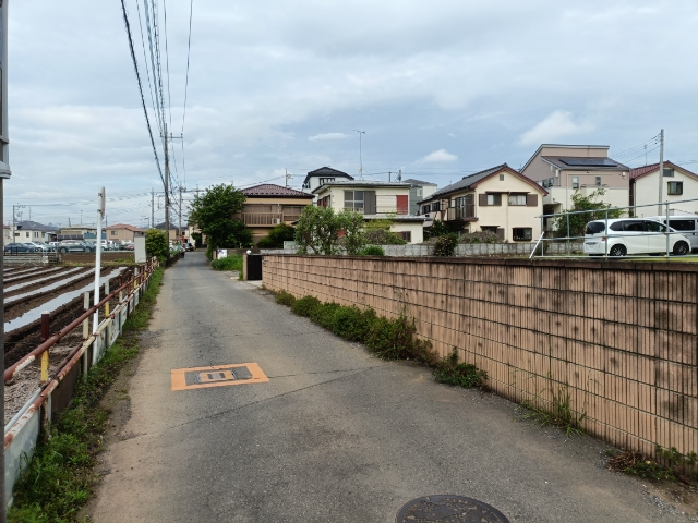 埼玉県所沢市下新井　貸地　資材置場