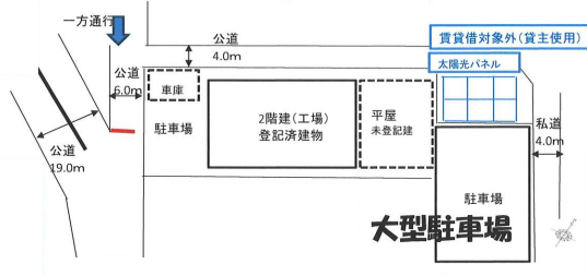 北足立郡伊奈町大字小室7172-1 志久貸工場の画像