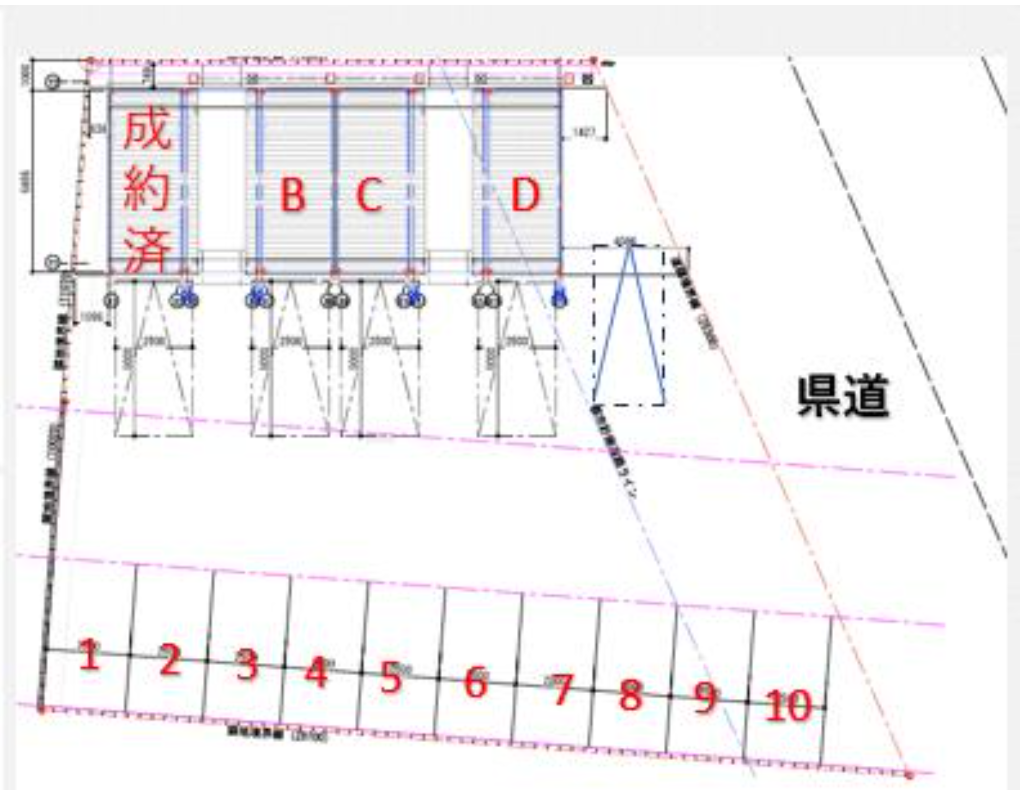 座間市四ツ谷509-8 ＡＺＴＯ座間パーキングデポＢ・Ｃ・Ｄ号室の画像