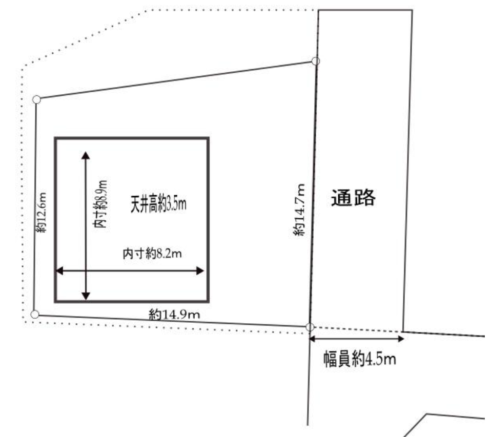 横浜市旭区上白根町940 上白根貸倉庫・土地の画像