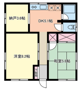 富士見市大字東大久保4-15 鶴瀬貸倉庫の画像
