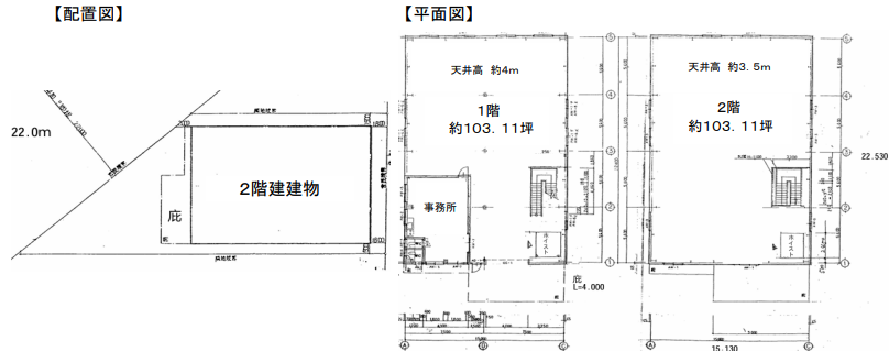 八潮市大字二丁目438-1 八潮貸倉庫の画像