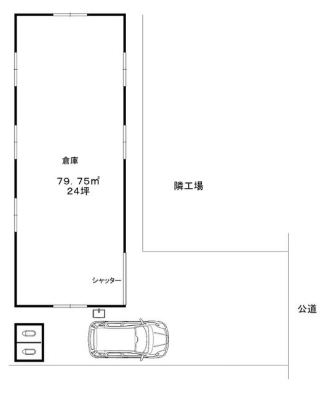 横浜市都筑区大熊町81-2 大熊町貸工場の画像