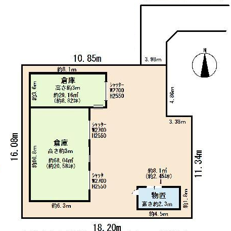 千葉市稲毛区山王町201-13 山王町鈴木倉庫の画像