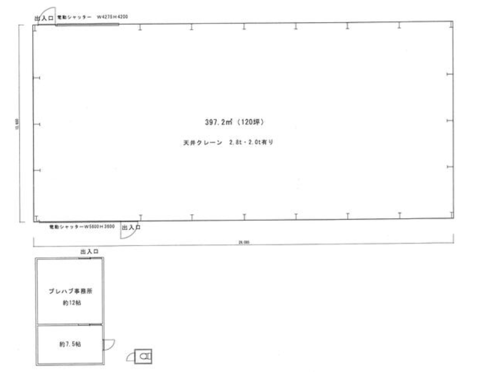 川越市城下町20-8 城下倉庫の画像