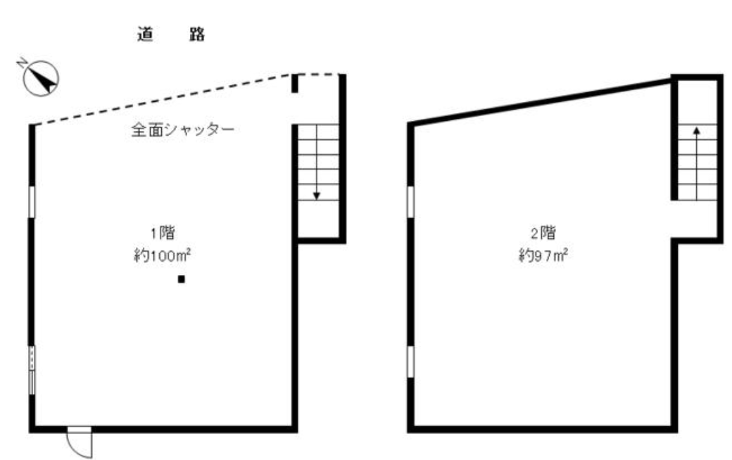 越谷市大間野町1-107 大間野倉庫の画像