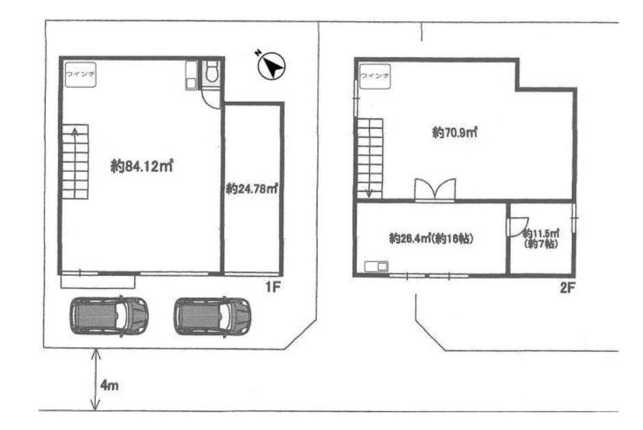 狭山市大字上赤坂263-34 上福岡貸倉庫
