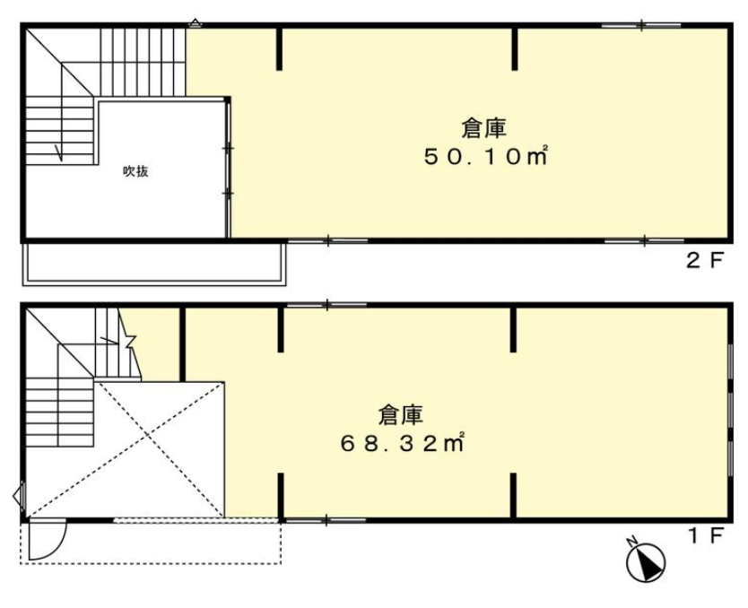千葉市稲毛区穴川3-13 ⽳川３丁⽬倉庫の画像