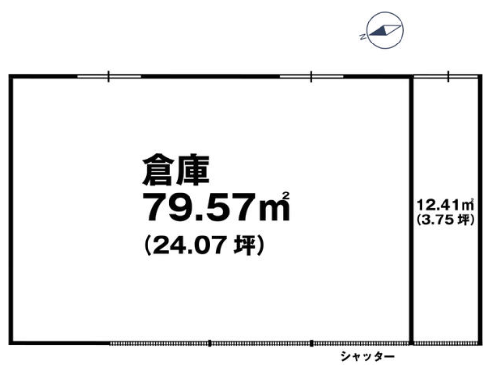 船橋市坪井町986-1 船橋日大前貸倉庫の画像