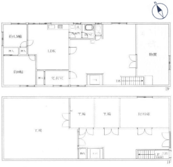 越谷市大字大里639-14 越谷市大字里工場の画像