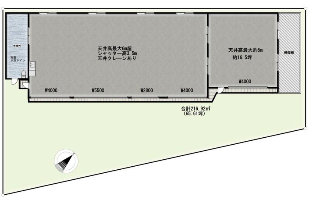 青梅市黒沢3-1532-2 黒沢貸工場の画像