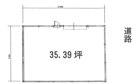 八潮市大字八條 貸倉庫 35坪の画像