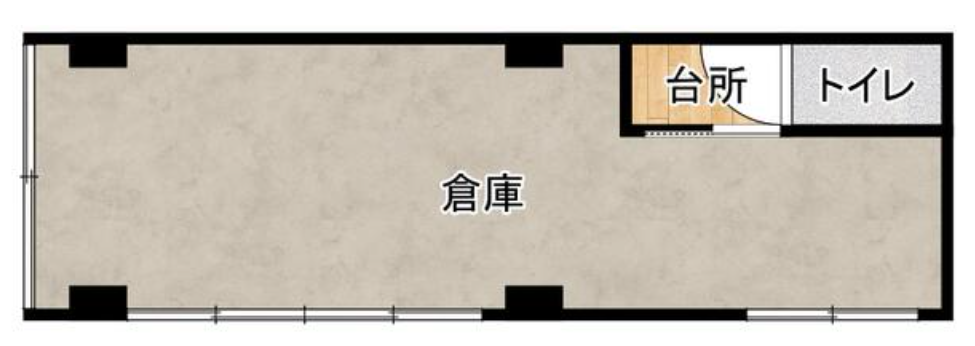 江東区亀戸 貸倉庫 8坪 ニッシンハウスの画像