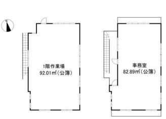 葛飾区東立石 貸倉庫 53坪の画像