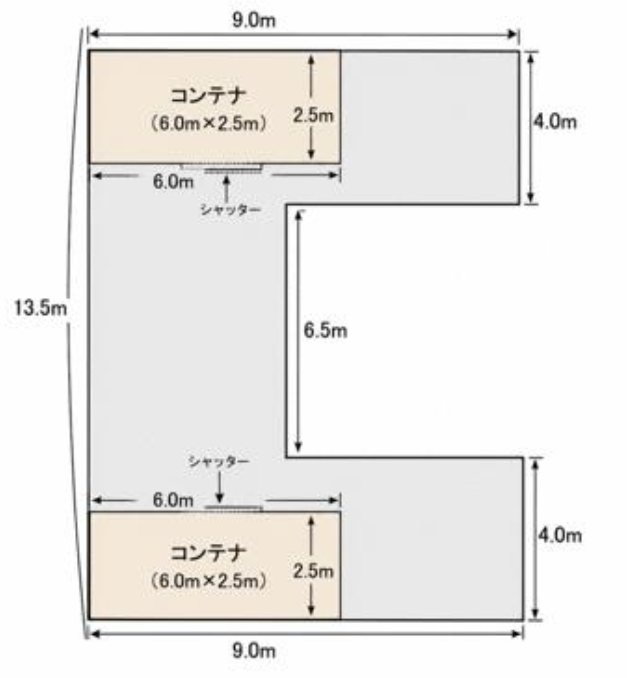 横浜市保土ケ谷区狩場町 貸倉庫 30坪の画像