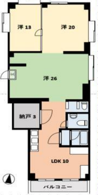 台東区池之端 貸倉庫 44坪 ウスダム・コーヅ池之端ハイツの画像